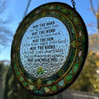 Irish Blessing Suncatcher Gifts La Vie Bien Irish Blessing Suncatcher