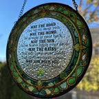 Irish Blessing Suncatcher Gifts La Vie Bien Irish Blessing Suncatcher