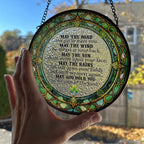 Irish Blessing Suncatcher Gifts La Vie Bien Irish Blessing Suncatcher
