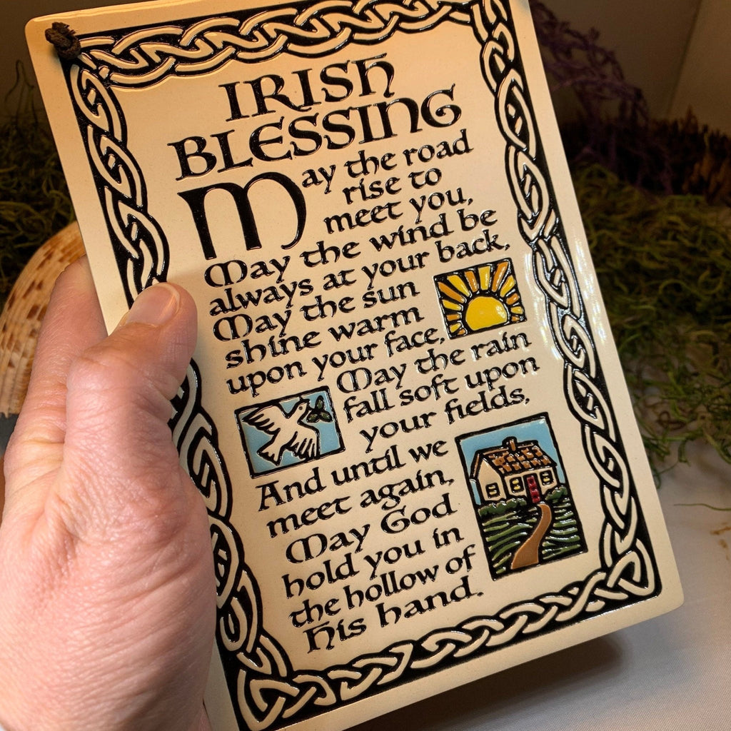 Irish Blessing Wall Art Gifts La Vie Bien Irish Blessing Wall Art