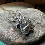 Irish Children of Lir Swan Necklace in Sterling Silver Pendant La Vie Bien Irish Children of Lir Swan Necklace in Sterling Silver