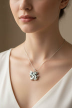 Irish Children of Lir Swan Necklace in Sterling Silver Pendant La Vie Bien Irish Children of Lir Swan Necklace in Sterling Silver
