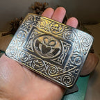 Irish Claddagh Kilt Belt Buckle for Men Belt Buckle La Vie Bien Irish Claddagh Kilt Belt Buckle for Men