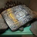 Irish Claddagh Kilt Belt Buckle for Men Belt Buckle La Vie Bien Irish Claddagh Kilt Belt Buckle for Men