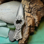 Irish Claddagh & Trinity Knot Kilt Pin Kilt Pin La Vie Bien Irish Claddagh & Trinity Knot Kilt Pin