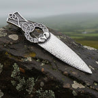 Irish Claddagh & Trinity Knot Kilt Pin Kilt Pin La Vie Bien Irish Claddagh & Trinity Knot Kilt Pin