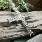 Irish Cross of Cong Necklace in Sterling Silver Pendant La Vie Bien Irish Cross of Cong Necklace in Sterling Silver