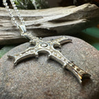 Irish Cross of Cong Necklace in Sterling Silver Pendant La Vie Bien Irish Cross of Cong Necklace in Sterling Silver