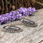 Irish Dance Shoe Post Earrings in Sterling Silver Post Earrings La Vie Bien Irish Dance Shoe Post Earrings in Sterling Silver