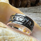Irish Gaelic Soulmate Ring in Sterling Silver Ring La Vie Bien Irish Gaelic Soulmate Ring in Sterling Silver