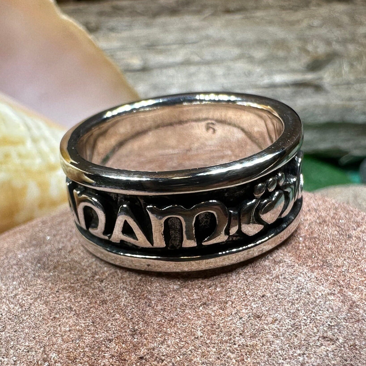 Irish Gaelic Soulmate Ring in Sterling Silver Ring La Vie Bien Irish Gaelic Soulmate Ring in Sterling Silver