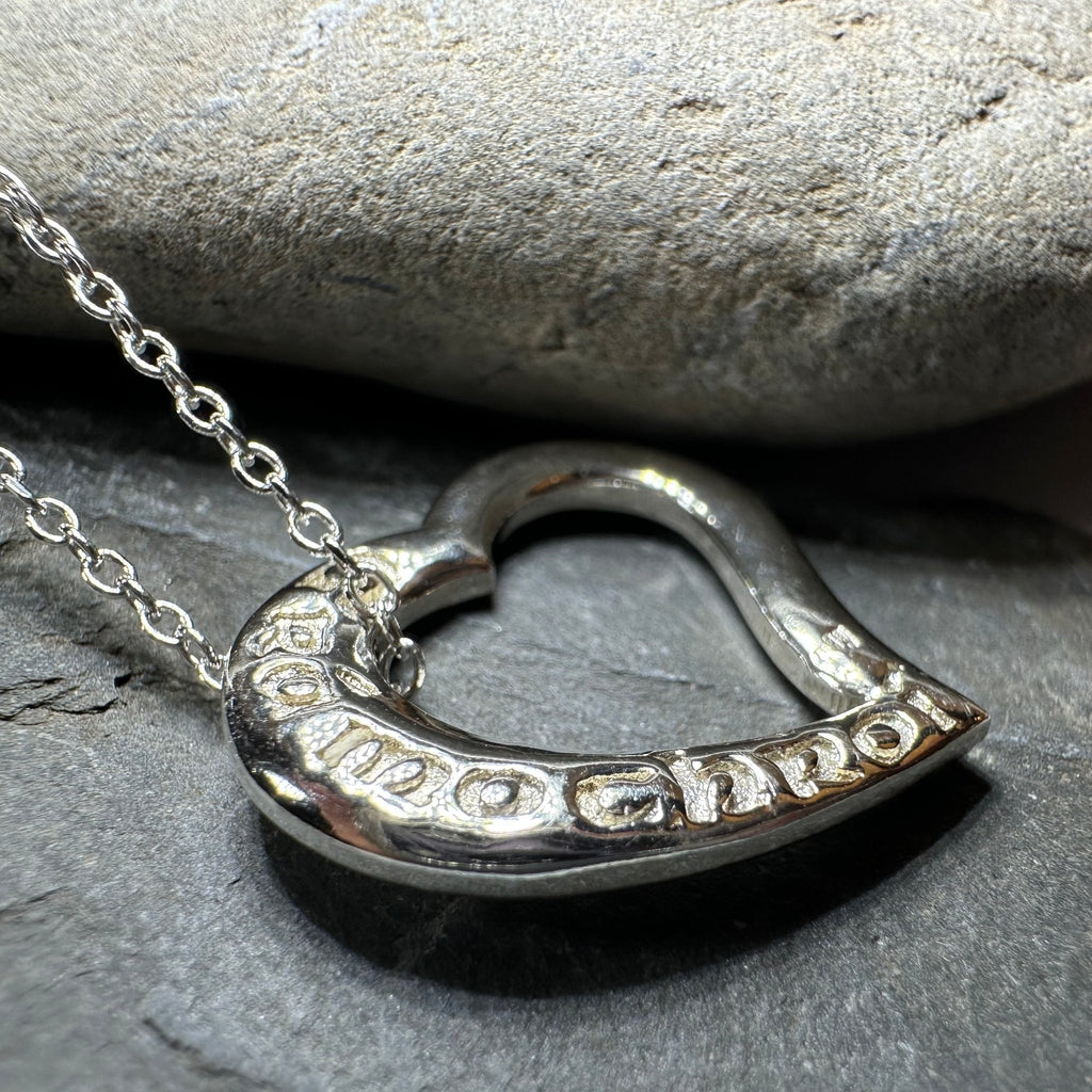 Irish Heart Gra Mo Chroi Necklace - Made in Ireland Pendant La Vie Bien Irish Heart Gra Mo Chroi Necklace - Made in Ireland