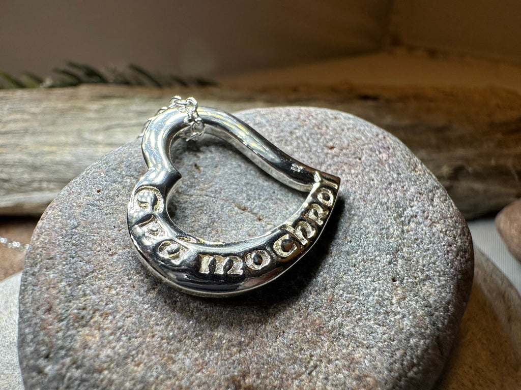 Irish Heart Gra Mo Chroi Necklace - Made in Ireland Pendant La Vie Bien Irish Heart Gra Mo Chroi Necklace - Made in Ireland