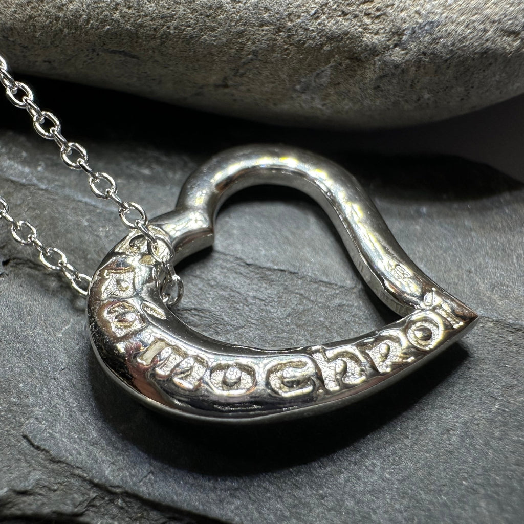 Irish Heart Gra Mo Chroi Necklace - Made in Ireland Pendant La Vie Bien Irish Heart Gra Mo Chroi Necklace - Made in Ireland