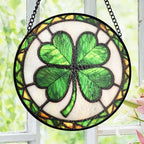 Irish Lucky Shamrock Stained Glass Gift Gifts La Vie Bien Irish Lucky Shamrock Stained Glass Gift