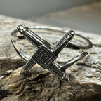 Irish Saint Brigid's Cross Ring in Sterling Silver Ring La Vie Bien Irish Saint Brigid's Cross Ring in Sterling Silver