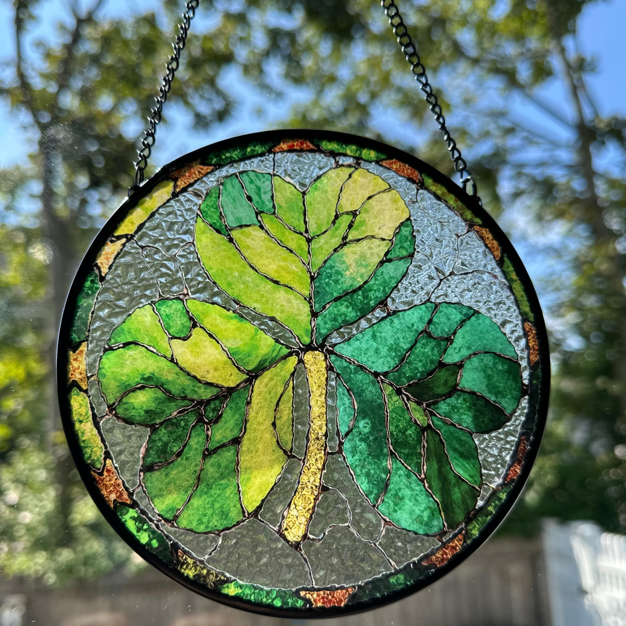 Irish Shamrock Suncatcher Gifts La Vie Bien Irish Shamrock Suncatcher
