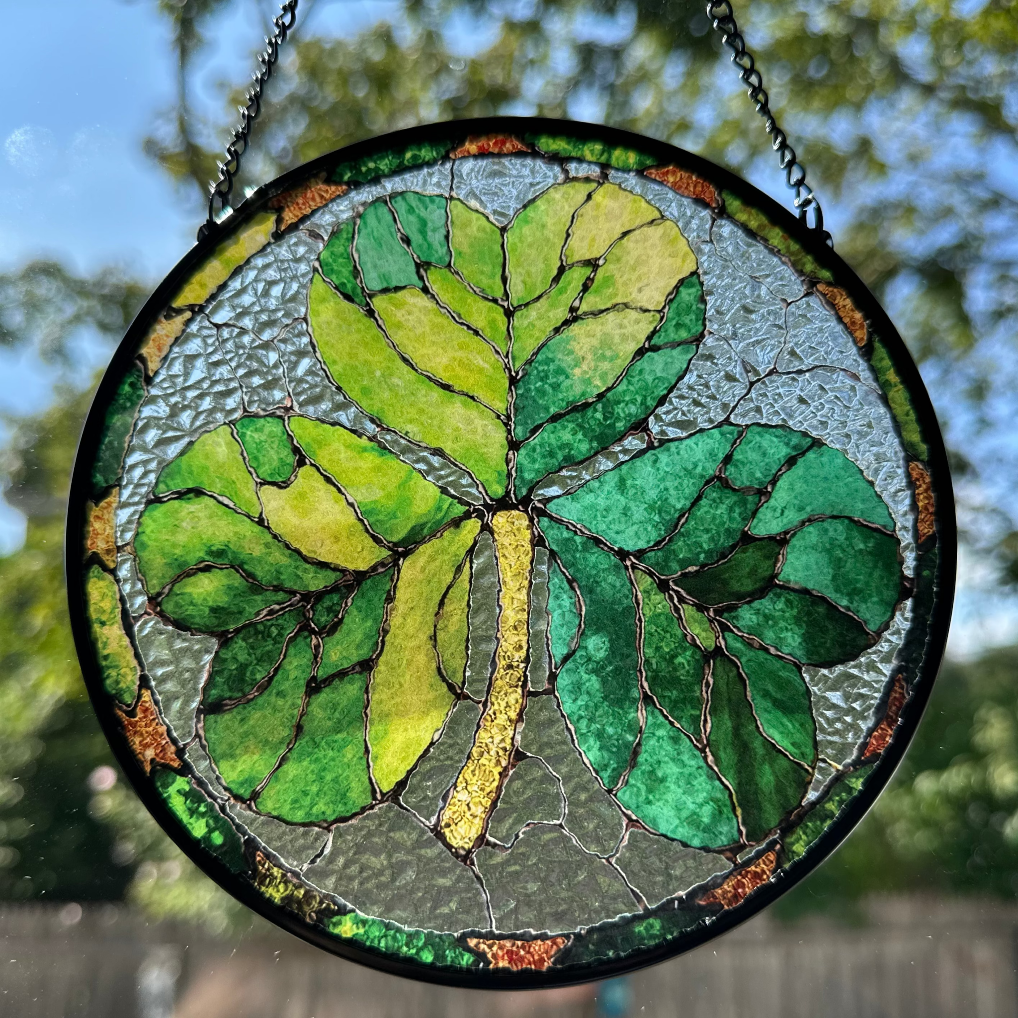 Irish Shamrock Suncatcher Gifts La Vie Bien Irish Shamrock Suncatcher