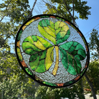 Irish Shamrock Suncatcher Gifts La Vie Bien Irish Shamrock Suncatcher