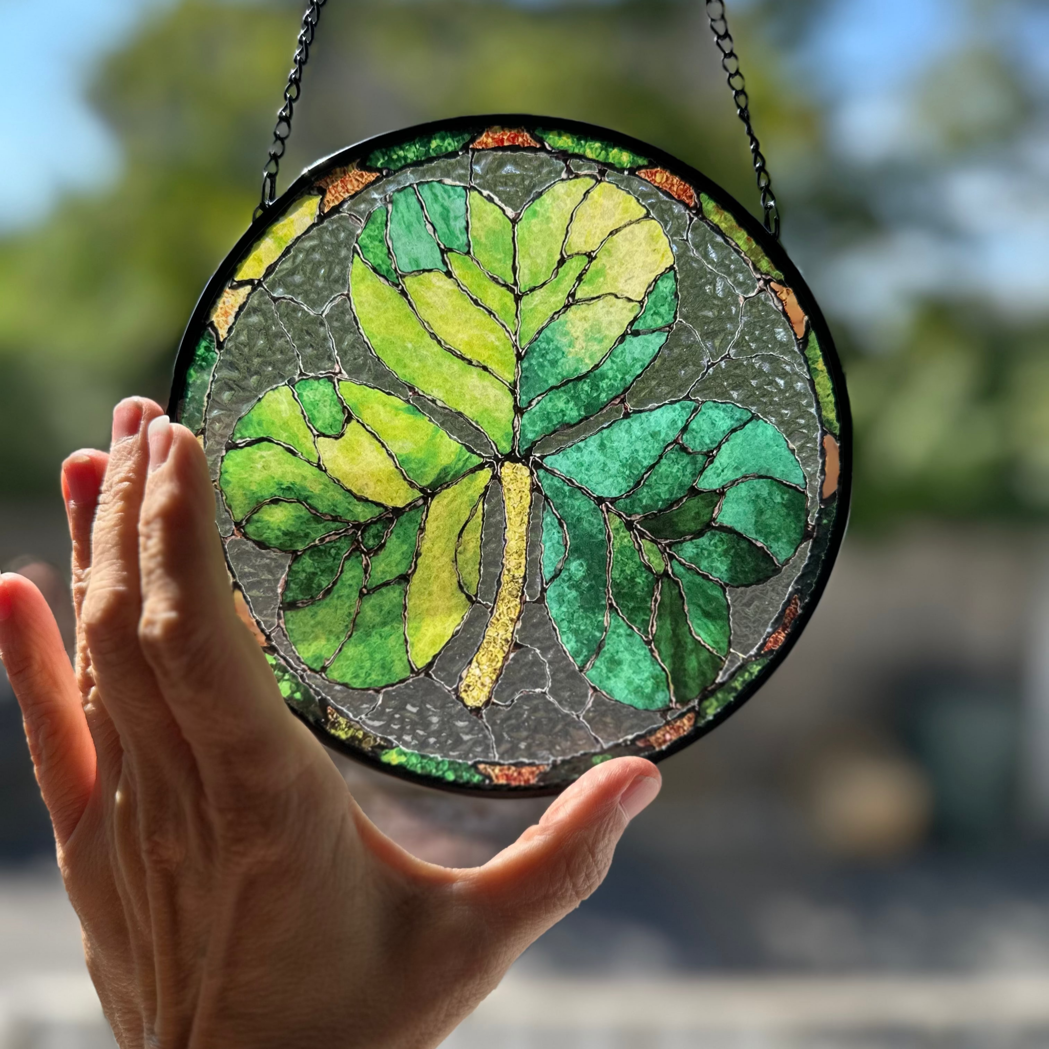 Irish Shamrock Suncatcher Gifts La Vie Bien Irish Shamrock Suncatcher