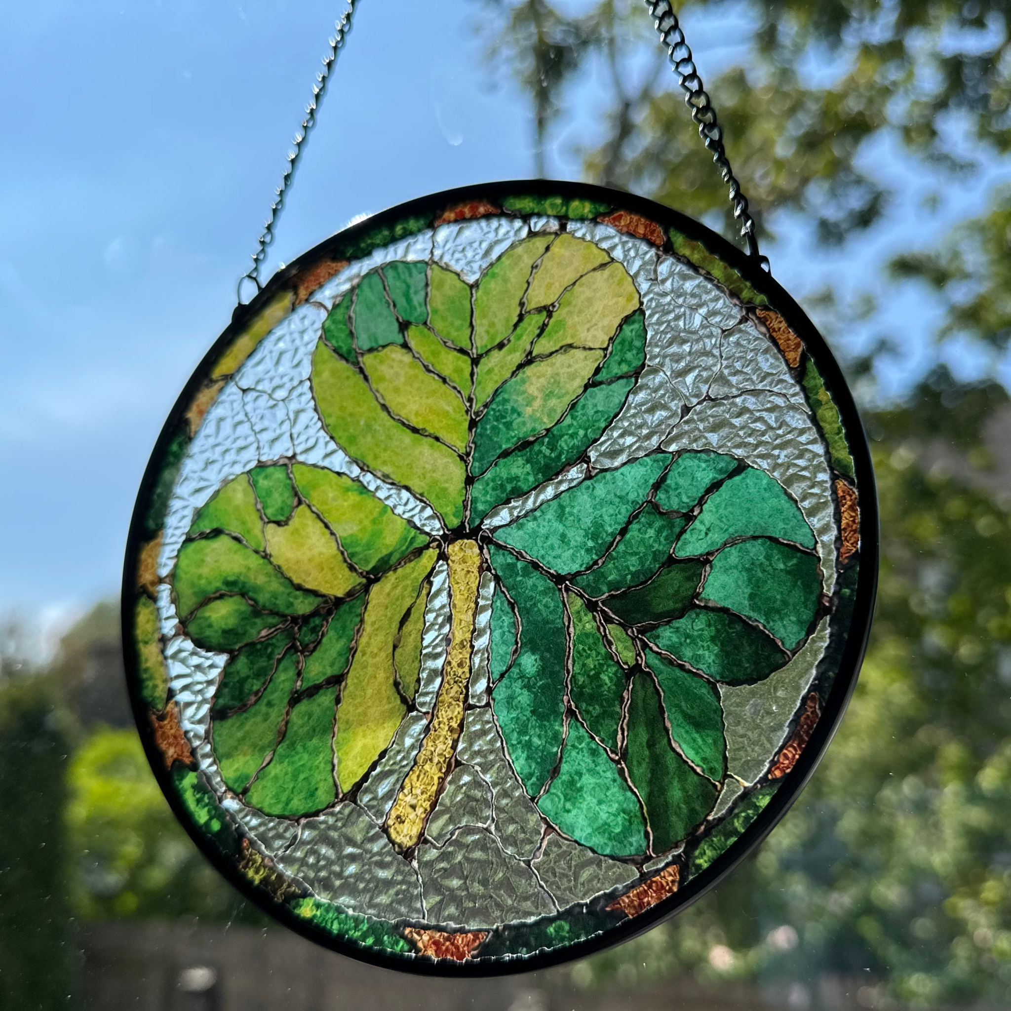 Irish Shamrock Suncatcher Gifts La Vie Bien Irish Shamrock Suncatcher