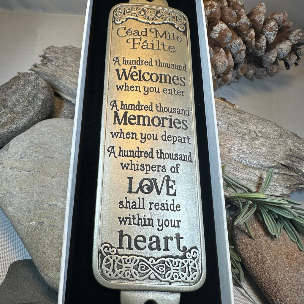 Irish Welcome Door Plaque Gifts La Vie Bien Irish Welcome Door Plaque