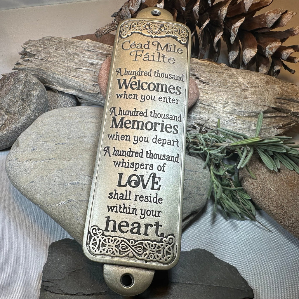 Irish Welcome Door Plaque Gifts La Vie Bien Irish Welcome Door Plaque