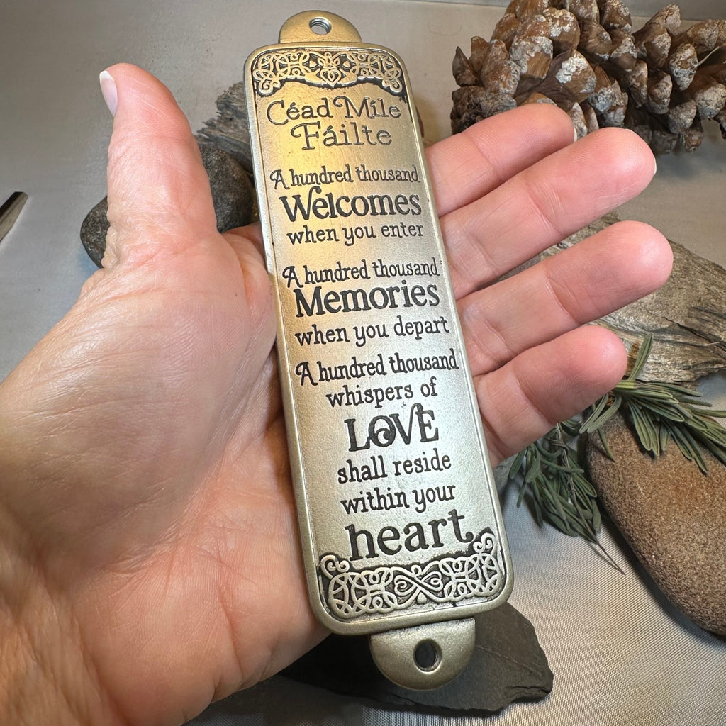 Irish Welcome Door Plaque Gifts La Vie Bien Irish Welcome Door Plaque