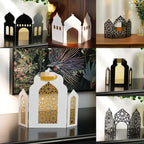 Islamic Acrylic Folding Screen Hollow Pattern Desktop Decor (MAC402) La Vie Bien Islamic Acrylic Folding Screen Hollow Pattern Desktop Decor (MAC402)