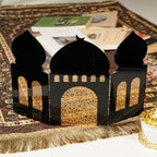 Islamic Acrylic Folding Screen Hollow Pattern Desktop Decor (MAC402) La Vie Bien Islamic Acrylic Folding Screen Hollow Pattern Desktop Decor (MAC402)