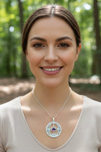 Isobel Chalice Well Necklace in Sterling Silver Pendant La Vie Bien Isobel Chalice Well Necklace in Sterling Silver