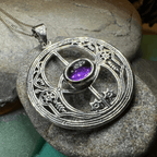 Isobel Chalice Well Necklace in Sterling Silver Pendant La Vie Bien Isobel Chalice Well Necklace in Sterling Silver