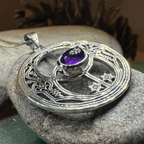 Isobel Chalice Well Necklace in Sterling Silver Pendant La Vie Bien Isobel Chalice Well Necklace in Sterling Silver