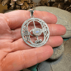 Isobel Chalice Well Necklace in Sterling Silver Pendant La Vie Bien Isobel Chalice Well Necklace in Sterling Silver