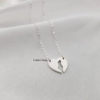 Israel Map Heart Necklace La Vie Bien Israel Map Heart Necklace
