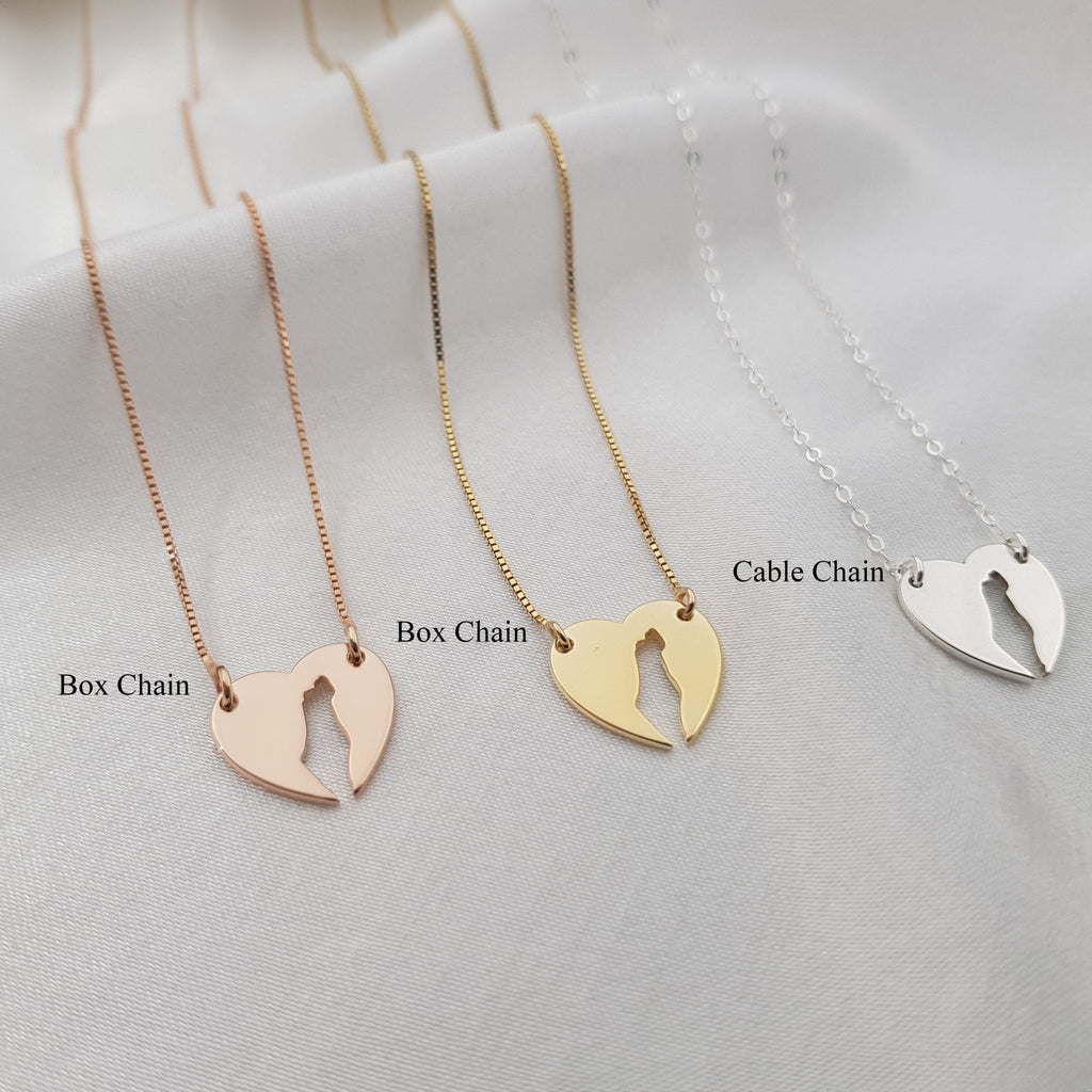 Israel Map Heart Necklace La Vie Bien Israel Map Heart Necklace