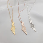 Israel Map Lion Star of David Necklace La Vie Bien Israel Map Lion Star of David Necklace