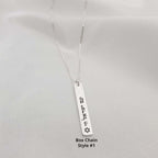 Israel Support Bar Necklace - 6 Styles La Vie Bien Israel Support Bar Necklace - 6 Styles