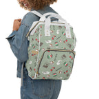 Italian chic Pattern Diaper Backpack with espresso, scooter, Italian flag, and Italian phrases Bags La Vie Bien Italian chic Pattern Diaper Backpack with espresso, scooter, Italian flag, and Italian phrases