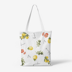 Italian cooking themed Heavy Duty Natural Canvas Tote Bag - Reusable shopping bag Bags La Vie Bien Italian cooking themed Heavy Duty Natural Canvas Tote Bag - Reusable shopping bag
