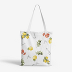 Italian cooking themed Heavy Duty Natural Canvas Tote Bag - Reusable shopping bag Bags La Vie Bien Italian cooking themed Heavy Duty Natural Canvas Tote Bag - Reusable shopping bag