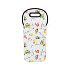 Italian cooking Wine Tote Bag – Insulated Bottle Carrier with Lemon & Olive Citrus Garden Print Accessories La Vie Bien Italian cooking Wine Tote Bag – Insulated Bottle Carrier with Lemon & Olive Citrus Garden Print