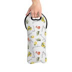 Italian cooking Wine Tote Bag – Insulated Bottle Carrier with Lemon & Olive Citrus Garden Print Accessories La Vie Bien Italian cooking Wine Tote Bag – Insulated Bottle Carrier with Lemon & Olive Citrus Garden Print