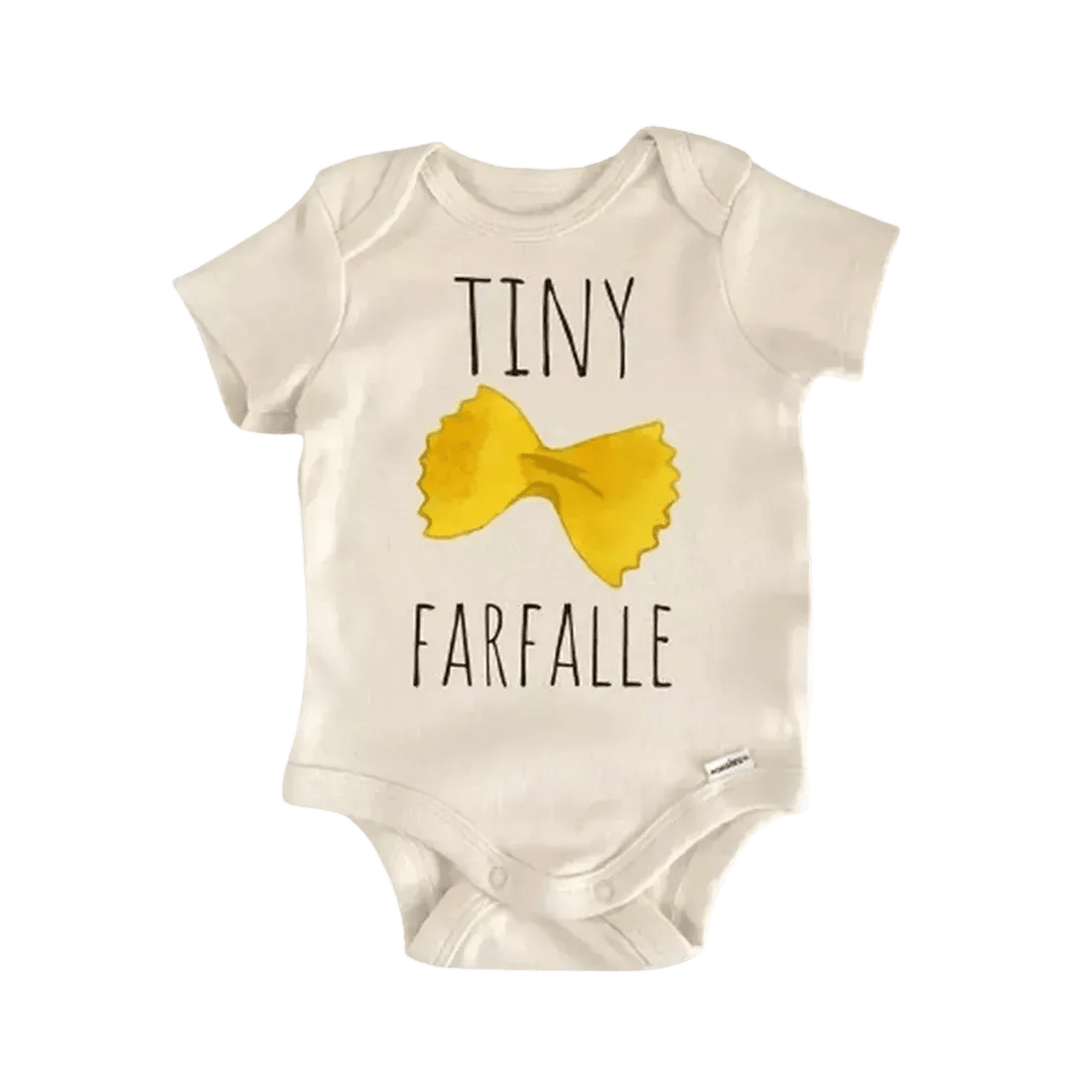 Italian Italy Pasta Newborn Baby Onesie® Bodysuit GS1 Baby Onesie La Vie Bien Italian Italy Pasta Newborn Baby Onesie® Bodysuit GS1