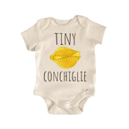 Italian Italy Pasta Newborn Baby Onesie® Bodysuit GS1 Baby Onesie La Vie Bien Italian Italy Pasta Newborn Baby Onesie® Bodysuit GS1