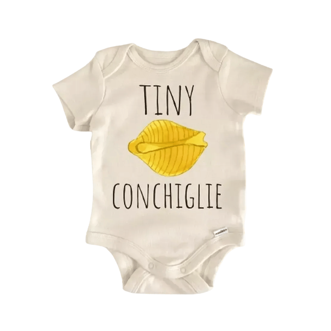 Italian Italy Pasta Newborn Baby Onesie® Bodysuit GS1 Baby Onesie La Vie Bien Italian Italy Pasta Newborn Baby Onesie® Bodysuit GS1