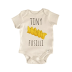 Italian Italy Pasta Newborn Baby Onesie® Bodysuit GS1 Baby Onesie La Vie Bien Italian Italy Pasta Newborn Baby Onesie® Bodysuit GS1
