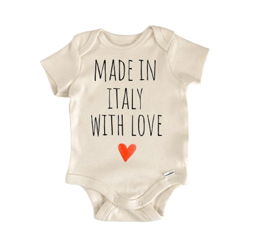 Italian Italy Sicily Newborn Baby Onesie® Bodysuit Baby Bodysuit La Vie Bien Italian Italy Sicily Newborn Baby Onesie® Bodysuit