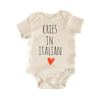 Italian Italy Sicily Newborn Baby Onesie® Bodysuit Baby Bodysuit La Vie Bien Italian Italy Sicily Newborn Baby Onesie® Bodysuit