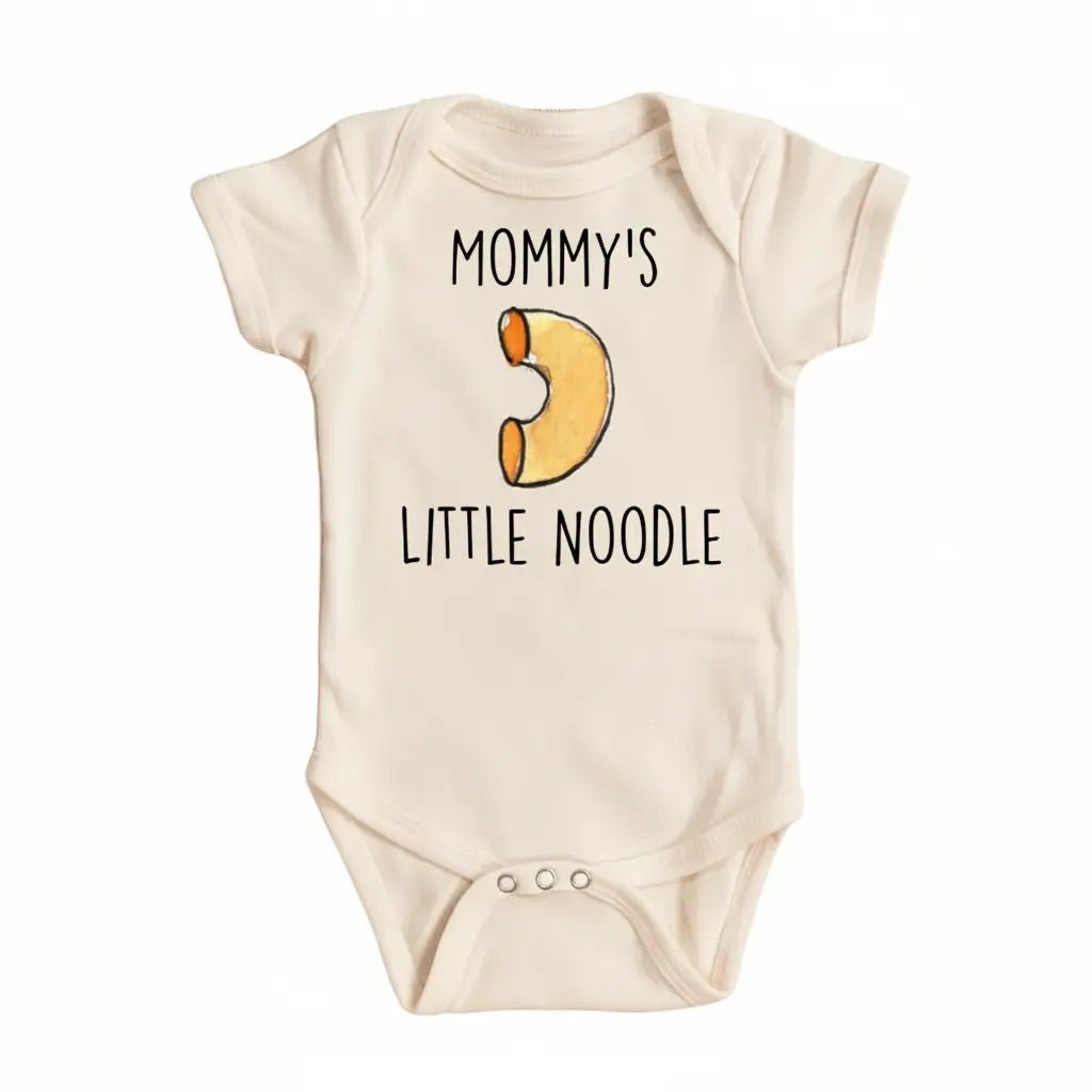 Italian Noodle Newborn Baby Onesie® Bodysuit GS1 Baby Onesie La Vie Bien Italian Noodle Newborn Baby Onesie® Bodysuit GS1